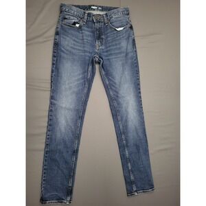 Old Navy Mens Skinny Stretch Jeans Medium Wash Flex 30x32 Vintage Retro